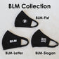 BLM Reusable Cloth Face Mask Covering, Black Lives Matter Slogan 2-Layer Cotton Outdoor Mask