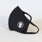 BLM Reusable Cloth Face Mask Covering, Black Lives Matter Fist Logo 2-Layer Cotton Outdoor Mask