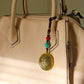Tibetan Talisman & Ashtamangala Protection Charm Keychain Lanyard, Chinese Bagua Car Charm