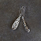 Hollow-out Silver Boho Chic Dangle and Drop Earrings - ZentralDesigns