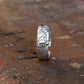 Praying Hand with Buddhist Sutra Sterling Silver Ring, Tibetan Buddhism Ring - ZentralDesigns