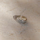 Tibetan Buddhist Symbol Vajra & Prayers Sterling Silver Spinner Ring, Mens Meditation Ring - ZentralDesigns