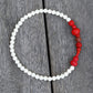 Bottle Gourd Bodhi Seed and Cinnabar Mala Bracelet.