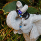 Tibetan Talisman Wood 108 Bead Mala Necklace, Black Wood 108 Bead Mala Wrap Bracelet - ZentralDesigns