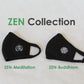 Reusable Cloth Face Mask Covering, Zen Meditation 2-LayerWashable Cotton Mask